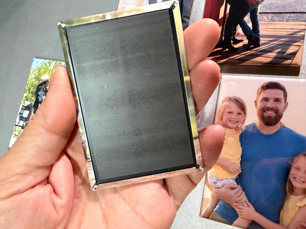 Custom Photo Magnets or Pinback Buttons, Personalized 2x3 Rectangle Magnets |Custom Buttons for Events, Weddings, Business
