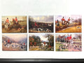 6 Equestrian fridge magnets or pinback buttons  2x3 inch