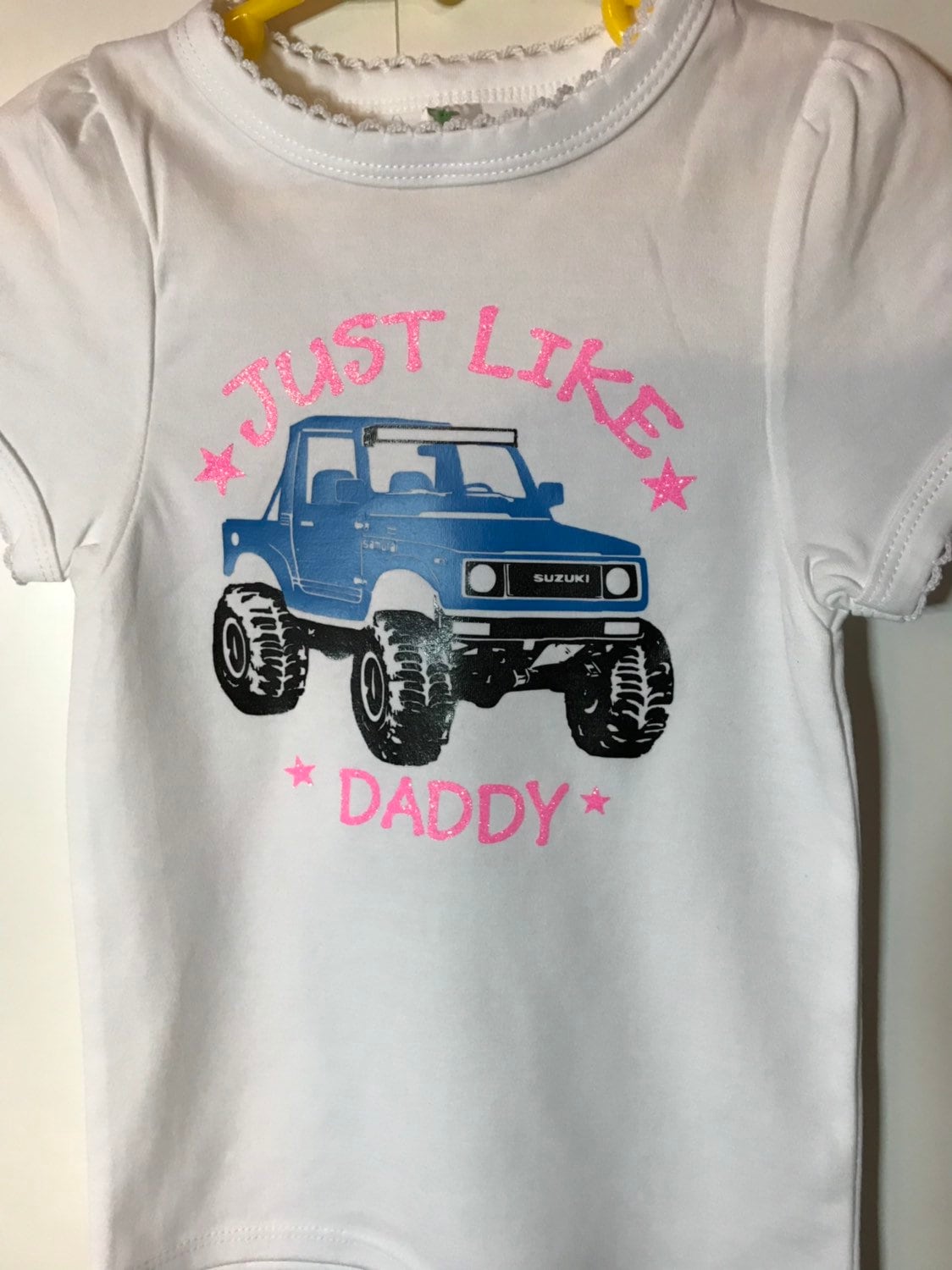 Suzuki Samurai Just Like Daddy, Just like Mommy Baby Onesies, or Toddler Tshirt