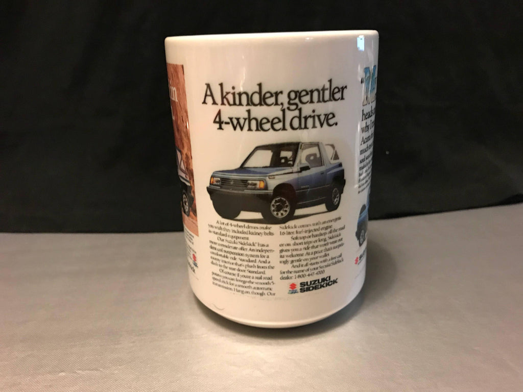 Suzuki Sidekick custom sublimated mug