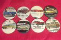 1958 Chevy Impala Buttons: Vintage Car Retro Set