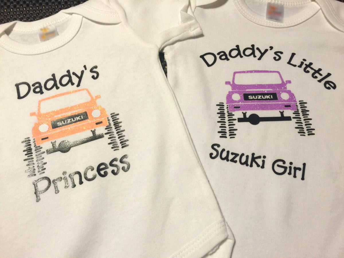 Suzuki Samurai Baby Onesies or Toddler Tshirts Customizable