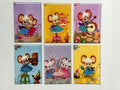 Retro Mice, Fridge magnets or pinback buttons  2x3 inch