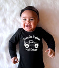 Geo Tracker 2 Door or 4 Door "Future 4x4 Driver" Baby Onesies or Toddler T-Shirt