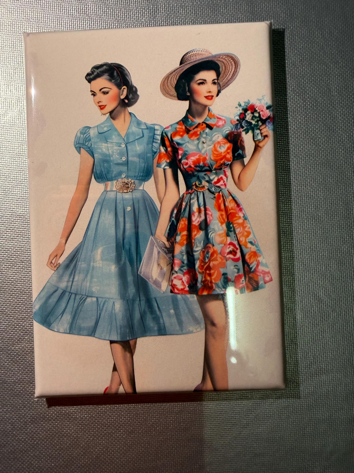 Vintage Fashion magnets sold individually or purchase them all