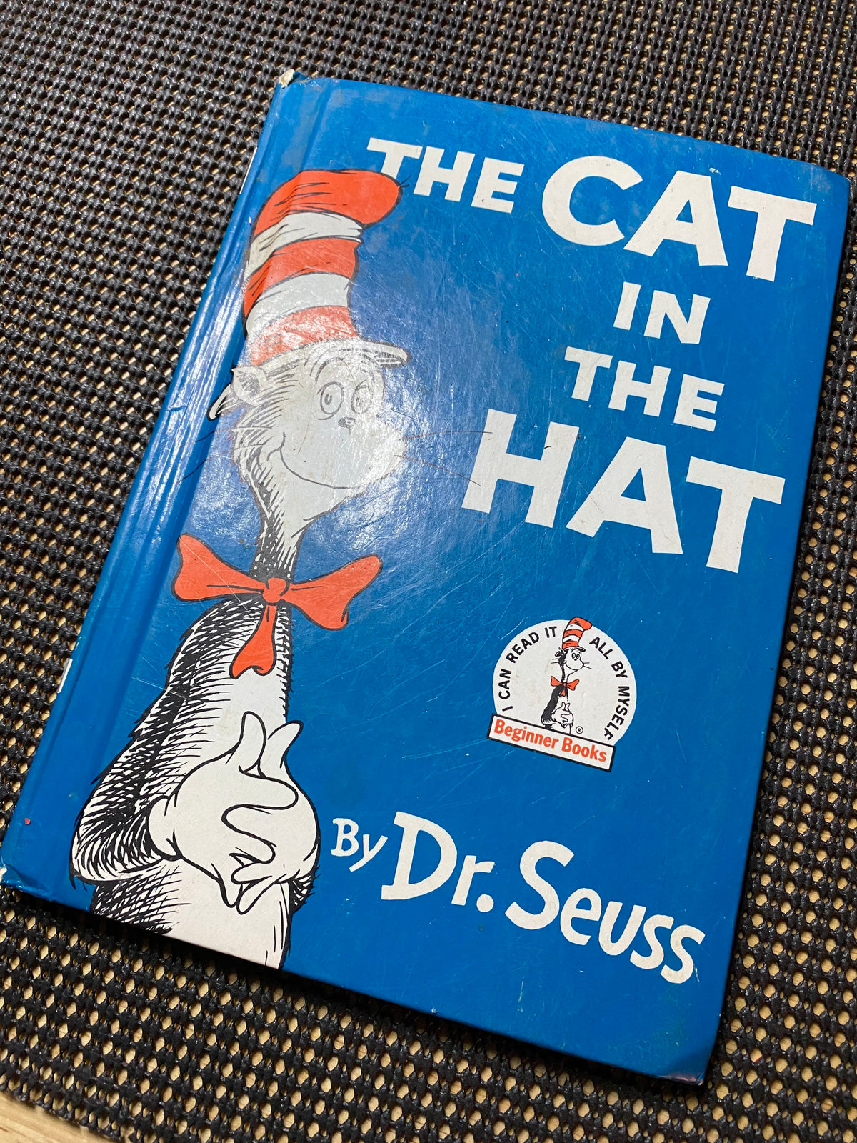 5 The Cat in the Hat magnet buttons, party favors from repurposed book Set 2