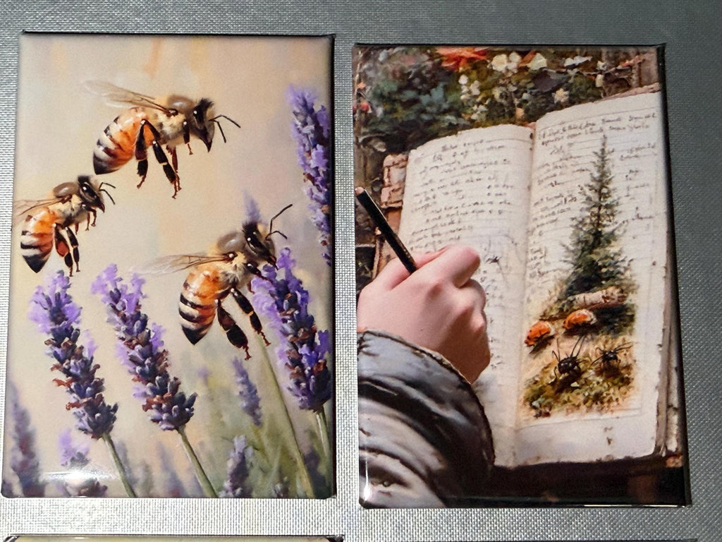 Naturalist, bug, insect, nature lover magnets sold individually or purchase them all