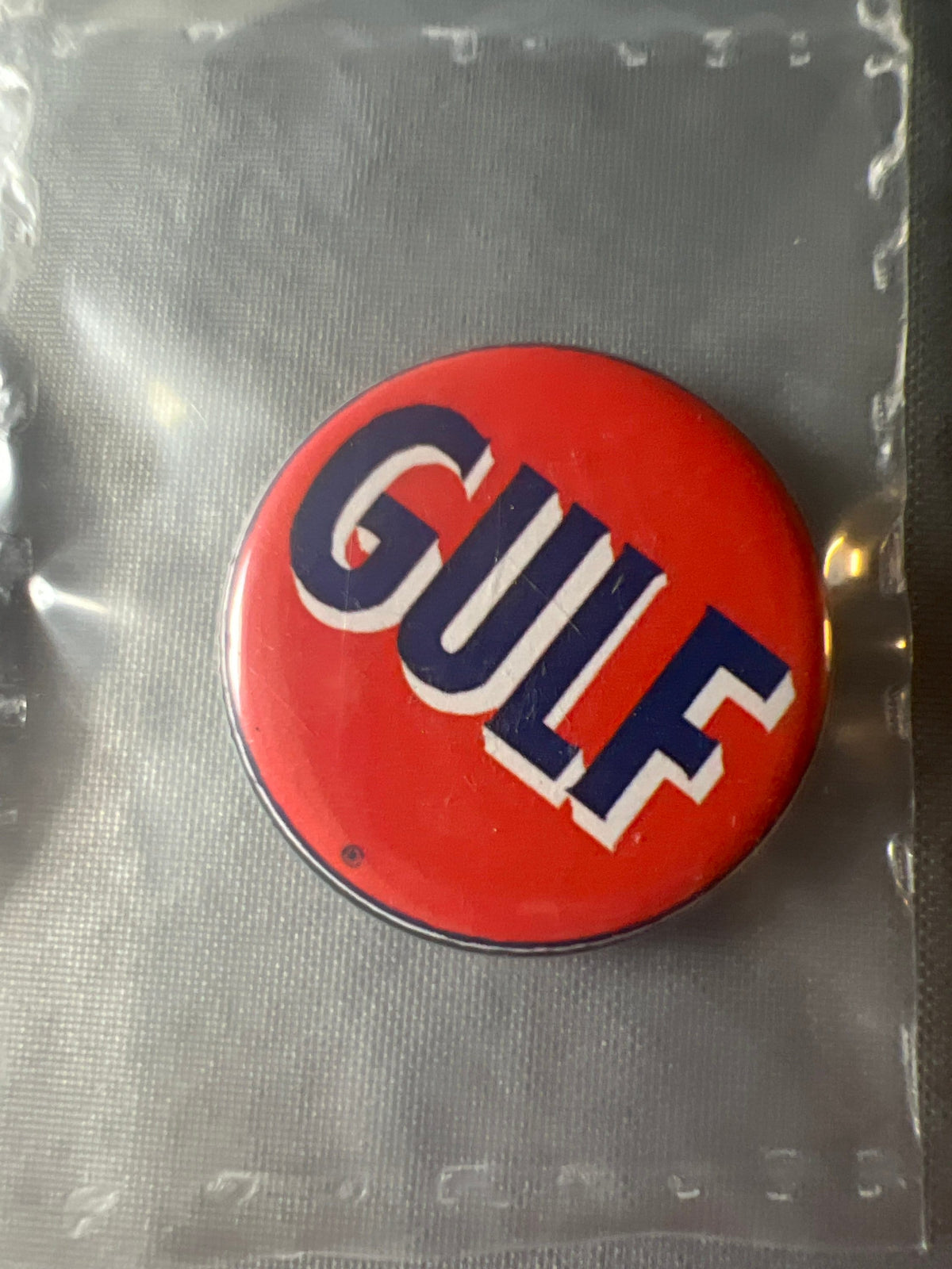 6 Gas Station Button Magnets, different sizes setB