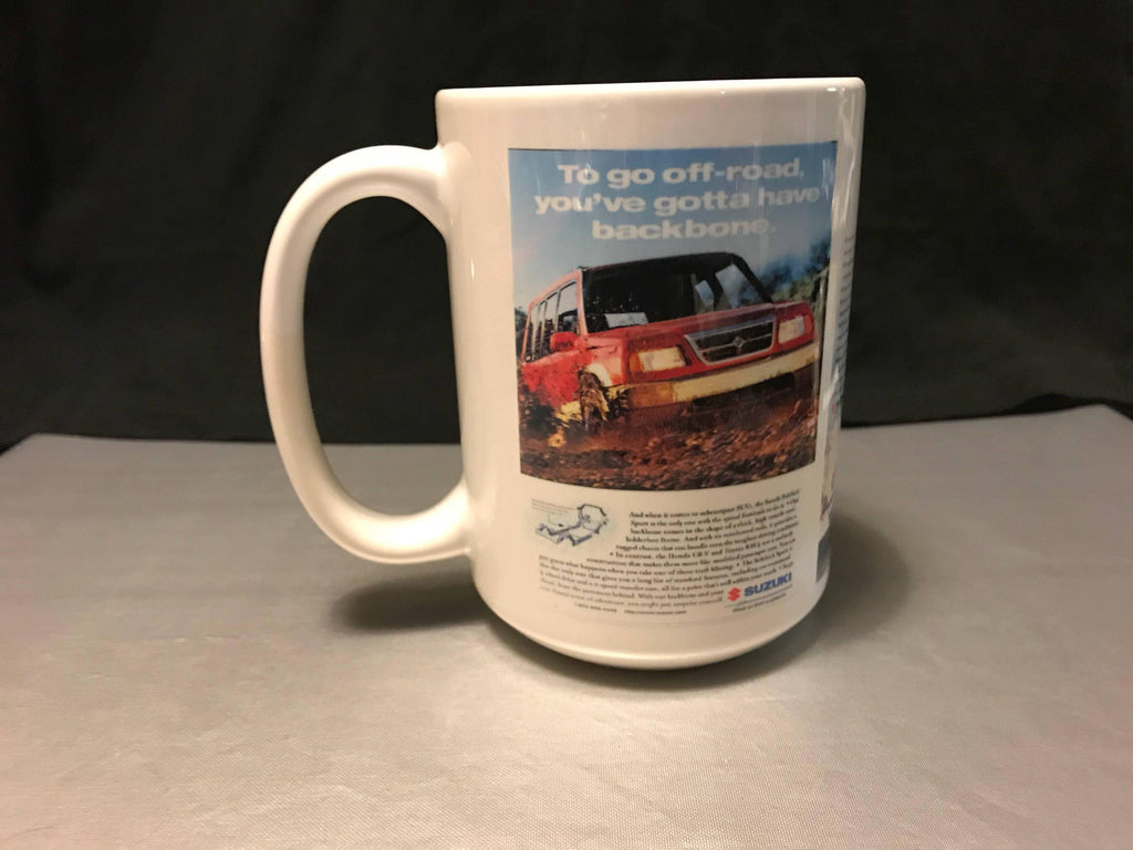 Suzuki Sidekick Sport custom sublimated mug