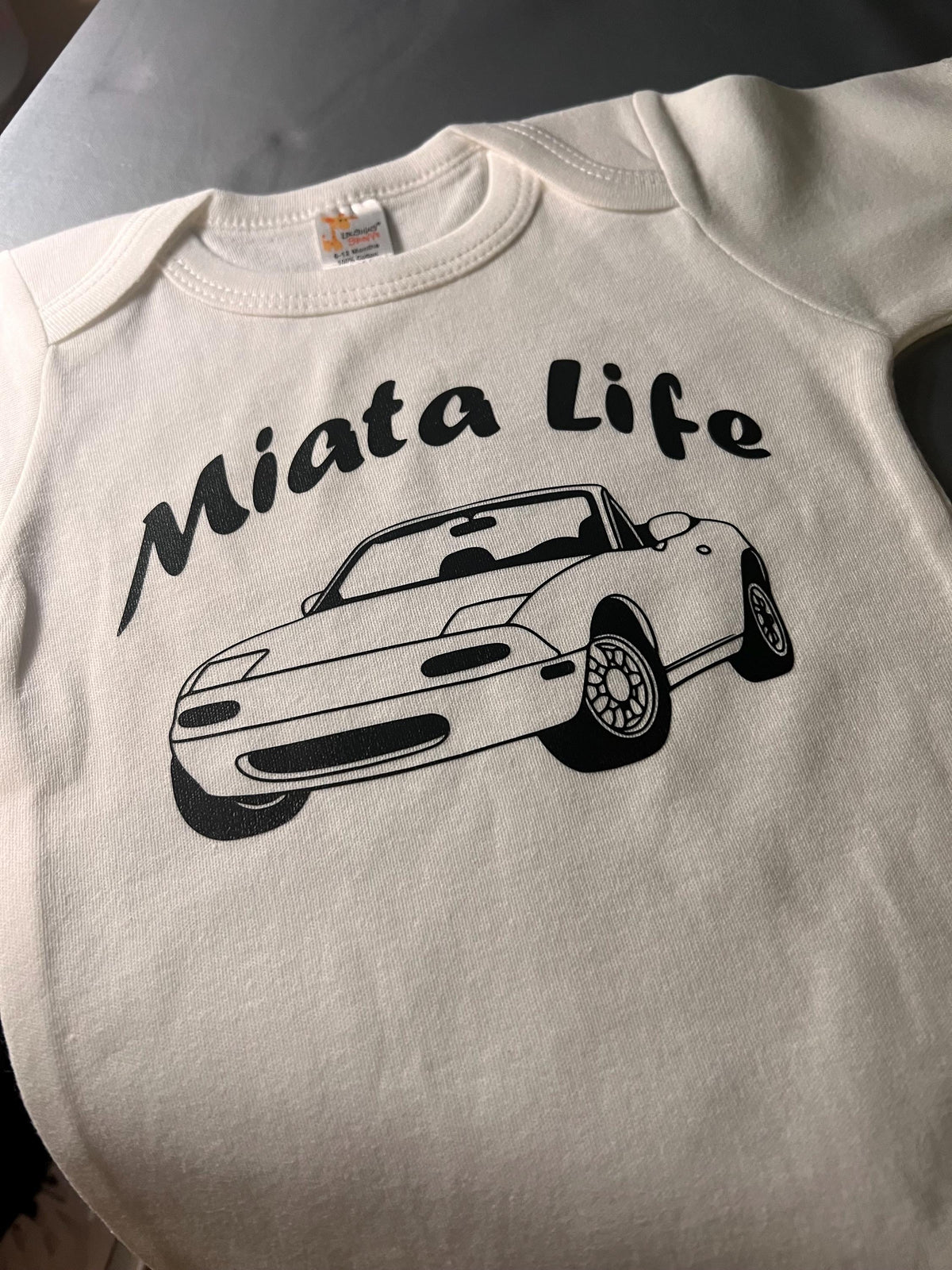Mazda Miata Baby Onesies or Toddler T-Shirt "Miata Life"