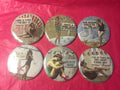 6 Beach Ladies Pinbacks or Magnet Buttons. Set 2.  Several sizes/styles available