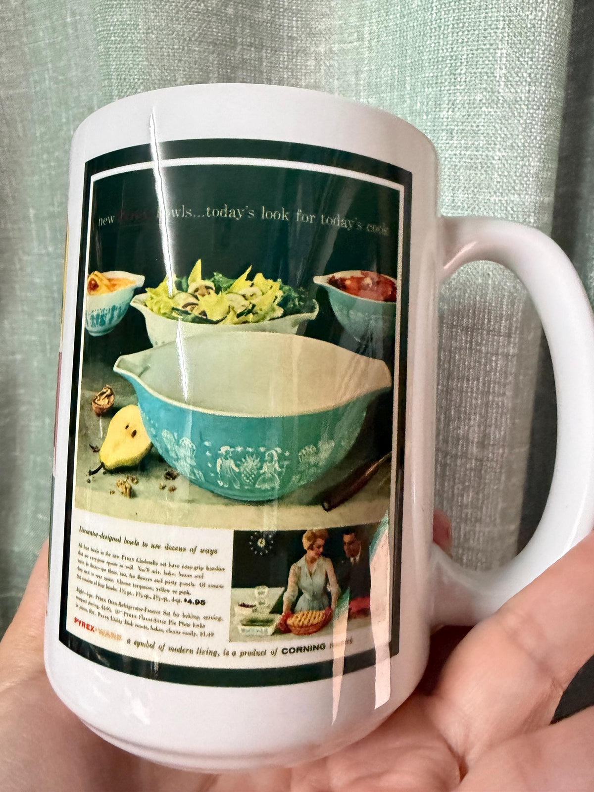 Pyrex Custom Mug