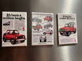 3 Suzuki Samurai Magnets or Pinbacks.