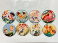 6 Child mermaids Fridge Magnets, pinbacks, flatbacks and more.  Choose your size/style.