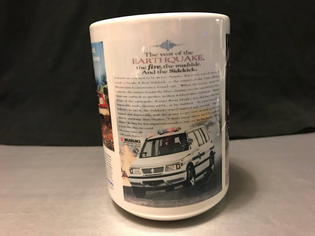 Suzuki Sidekick Sport custom sublimated mug