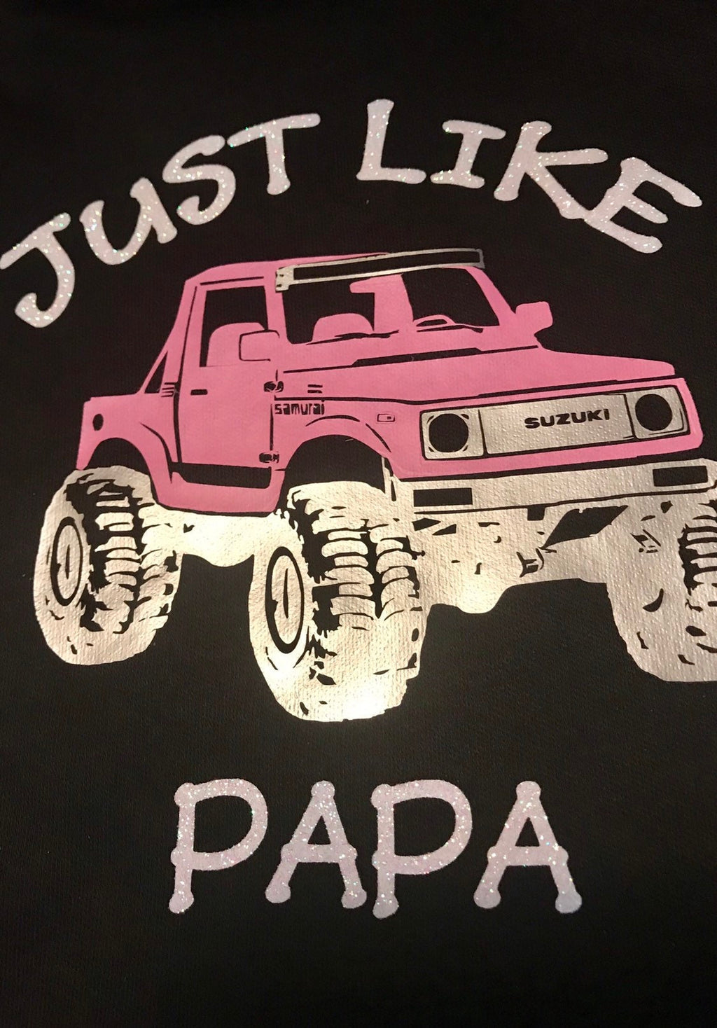 Suzuki Samurai Just Like Daddy, Just like Mommy Baby Onesies, or Toddler Tshirt